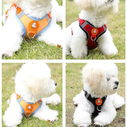 Reflective No-Pull Adjustable Dog Harness