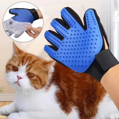 Reusable Pet Grooming Massage Gloves Brush