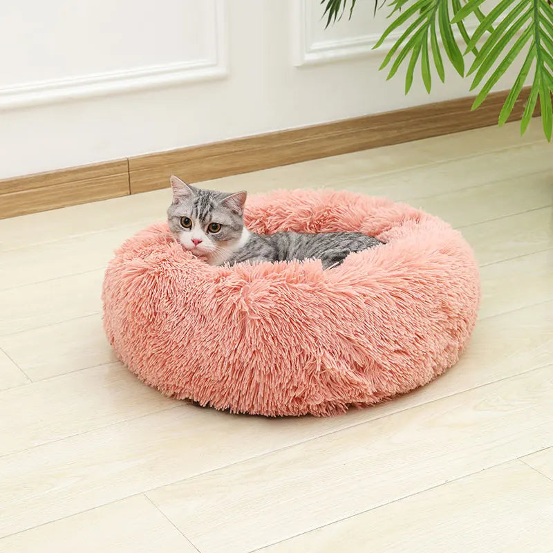Soft Long Plush Pet Sleeping Sofa