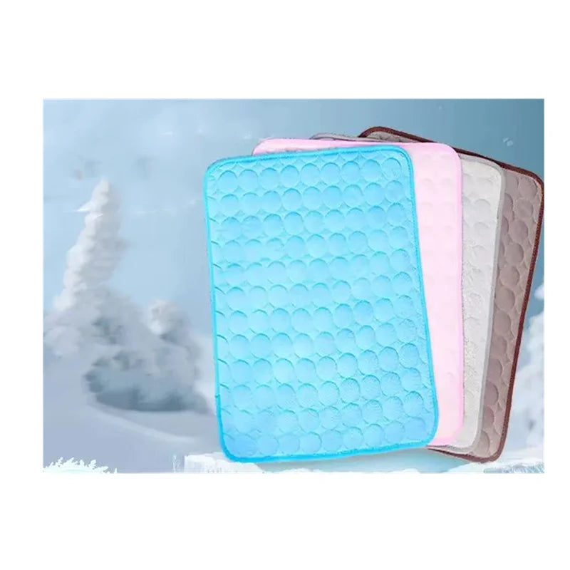 Self Cooling Ice Silk Pet Sleeping Mat