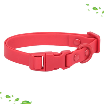 Macaron Colored Waterproof Adjustable Dog Collar