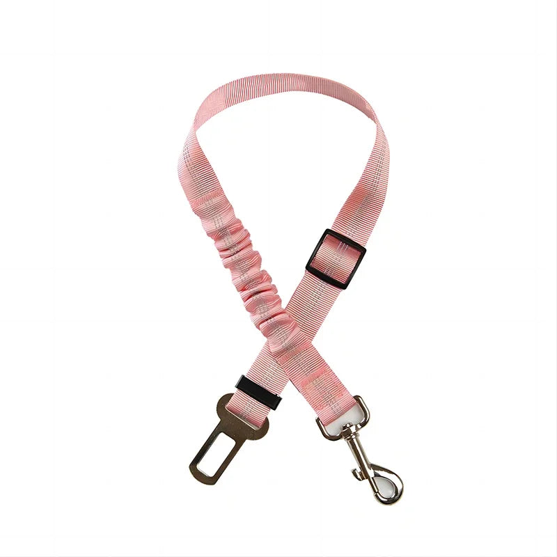 Adjustable Reflective Nylon Dog Seat Belt