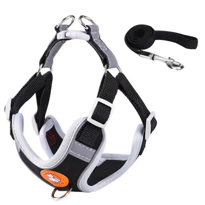Reflective No-Pull Adjustable Dog Harness