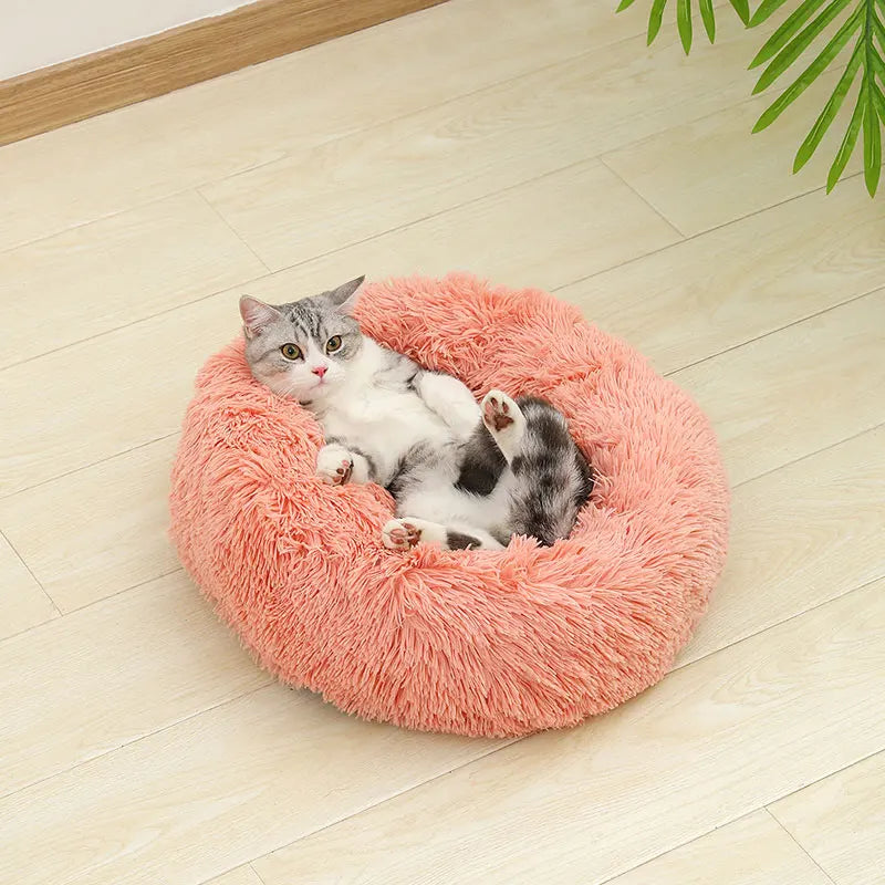 Soft Long Plush Pet Sleeping Sofa