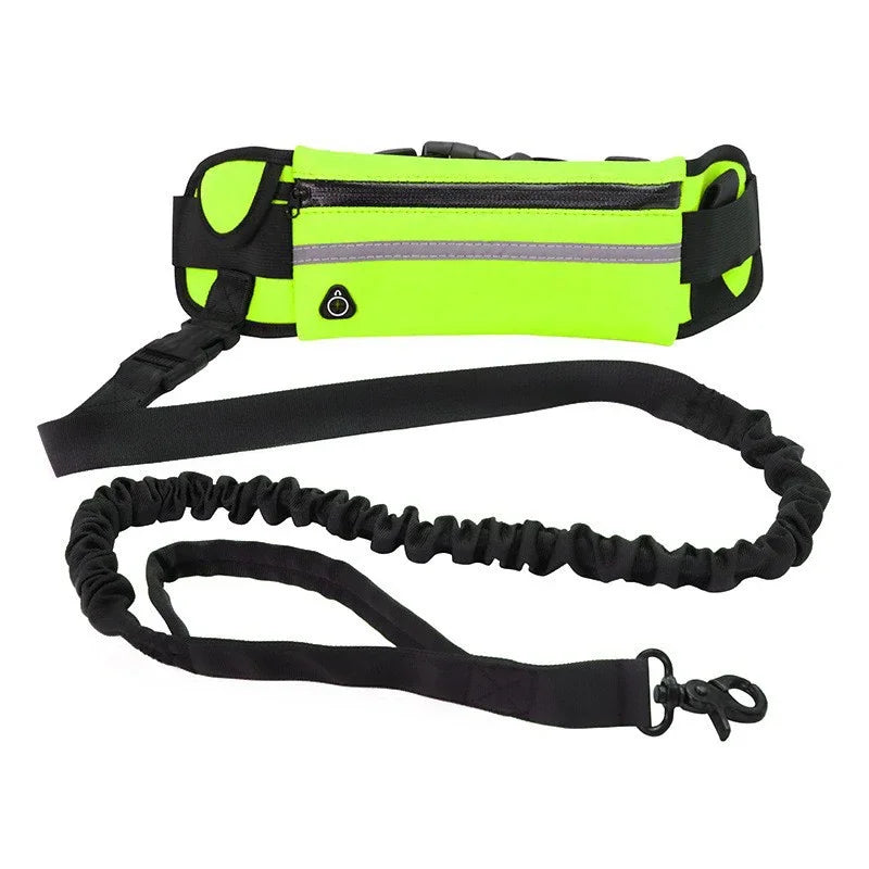 Hands-Free Reflective Running Dog Leash