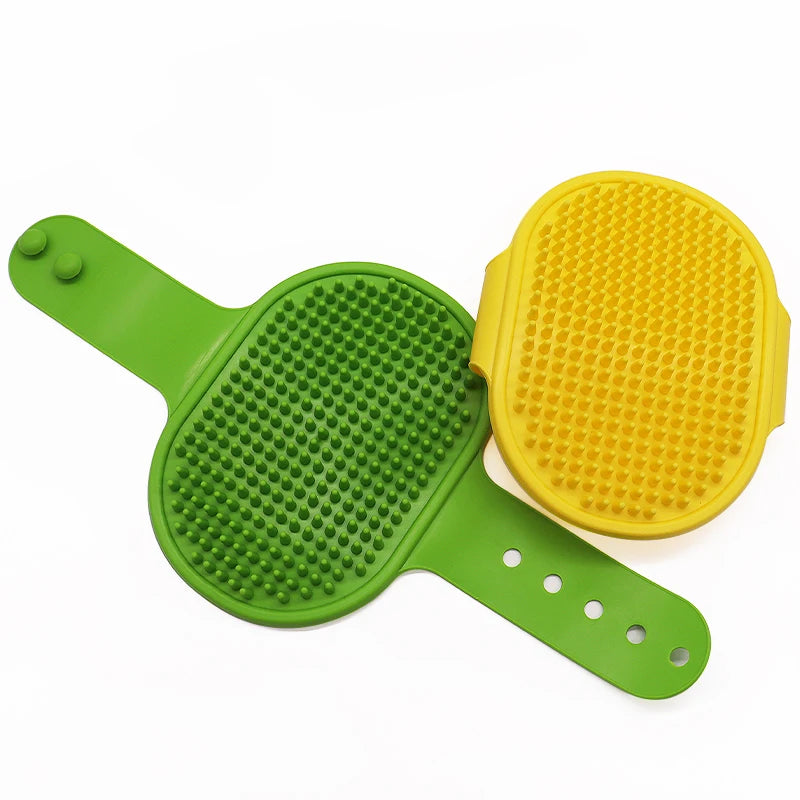 Soft Rubber Pet Grooming Massage Brush