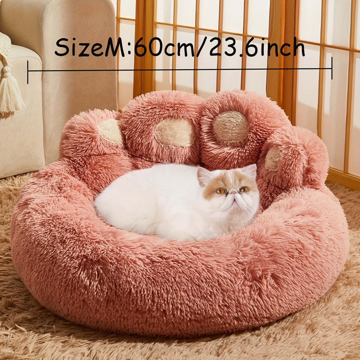 Adorable Bear Claw Shaped Pet Bed