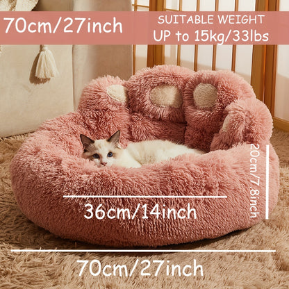 Adorable Bear Claw Shaped Pet Bed