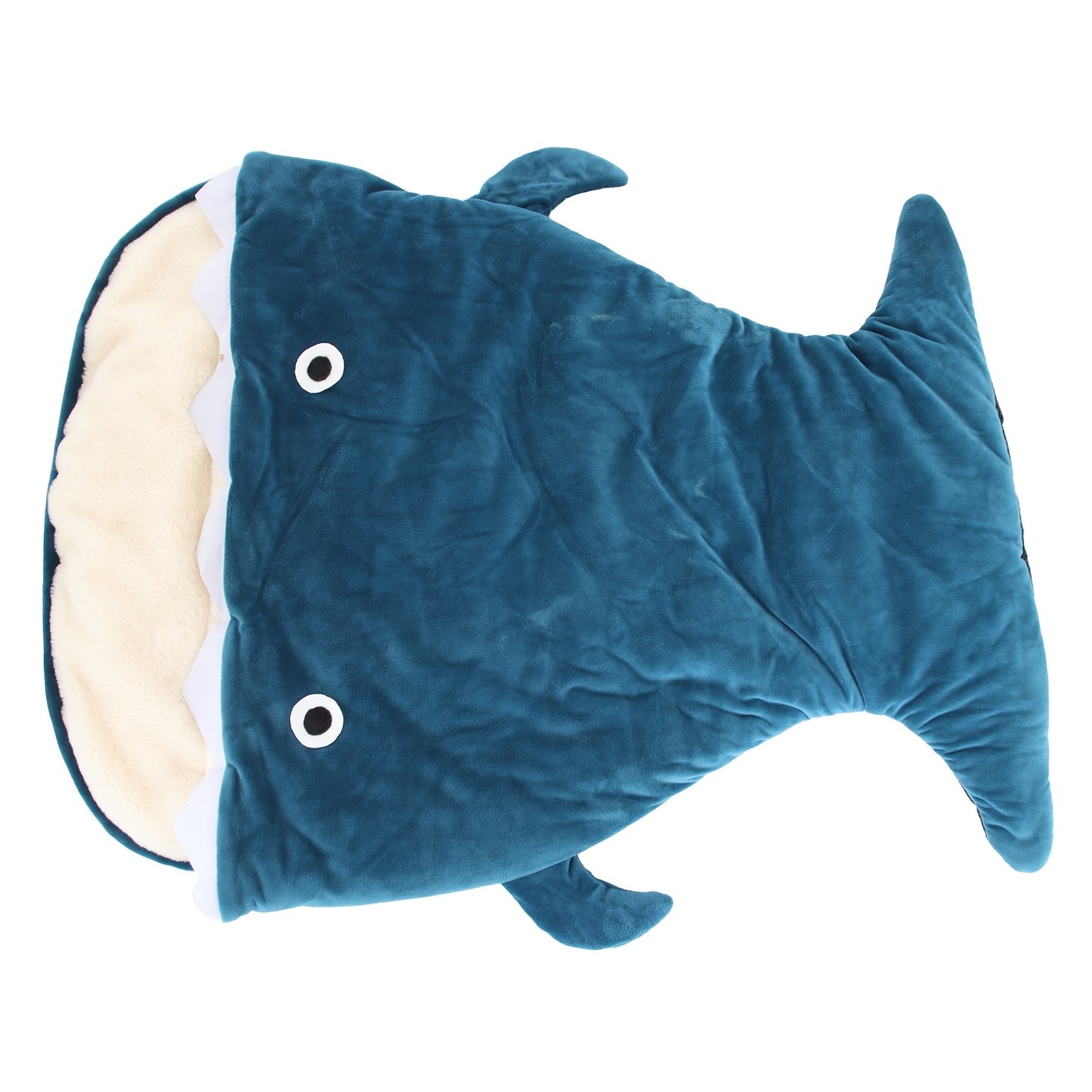 Cartoon Shark Shaped Pet Dog Bed