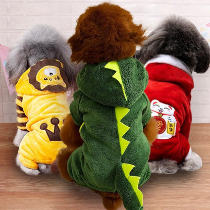 Autumn And Winter Dog Pet Costume Collection