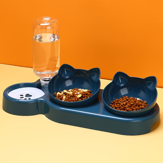 3-in-1 Smart Pet Feeder & Gravity Waterer