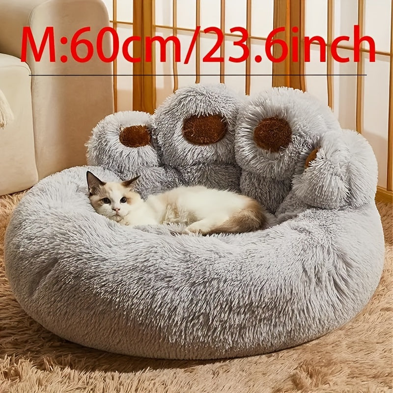 Adorable Bear Claw Shaped Pet Bed