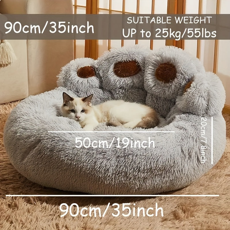 Adorable Bear Claw Shaped Pet Bed