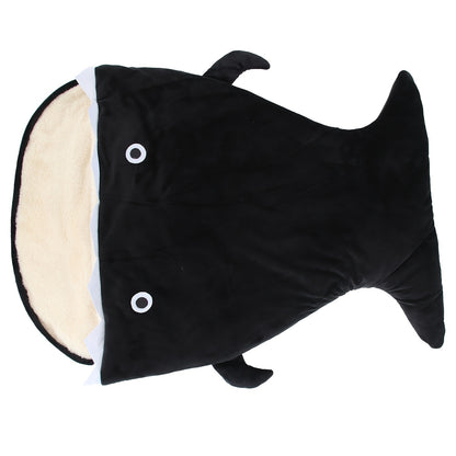Cartoon Shark Shaped Pet Dog Bed