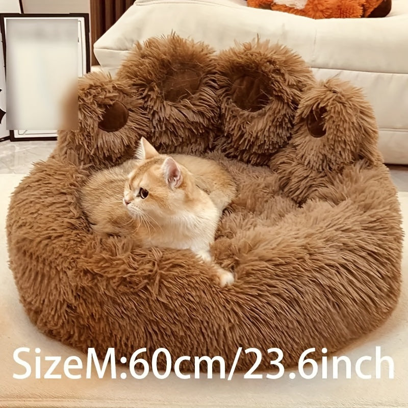 Adorable Bear Claw Shaped Pet Bed