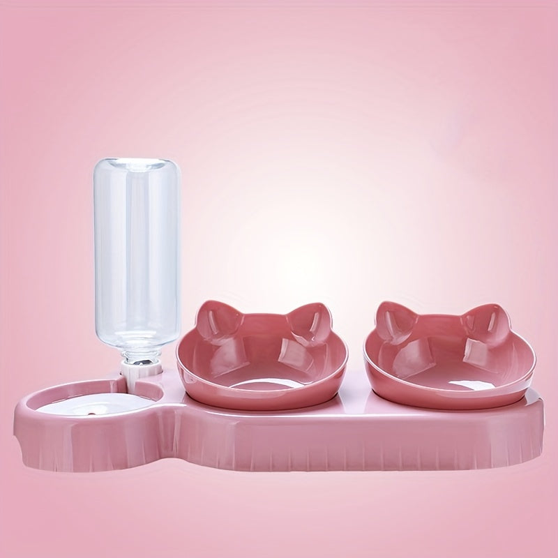 3-in-1 Smart Pet Feeder & Gravity Waterer