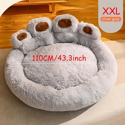 Adorable Bear Claw Shaped Pet Bed